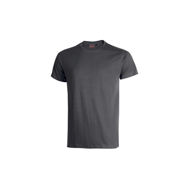 Upower Figi Camiseta de Trabajo de Algodon Cardado - Talla 2XL - Cuello Elastico Acanalado
