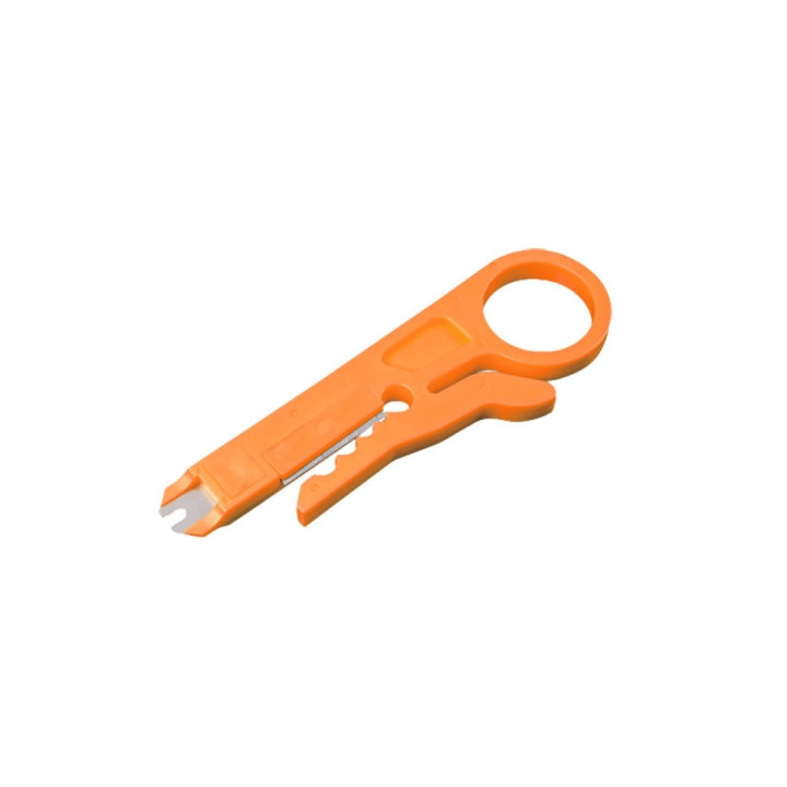 WP Insertadora Tipo 110 con Pelacables - Color Naranja