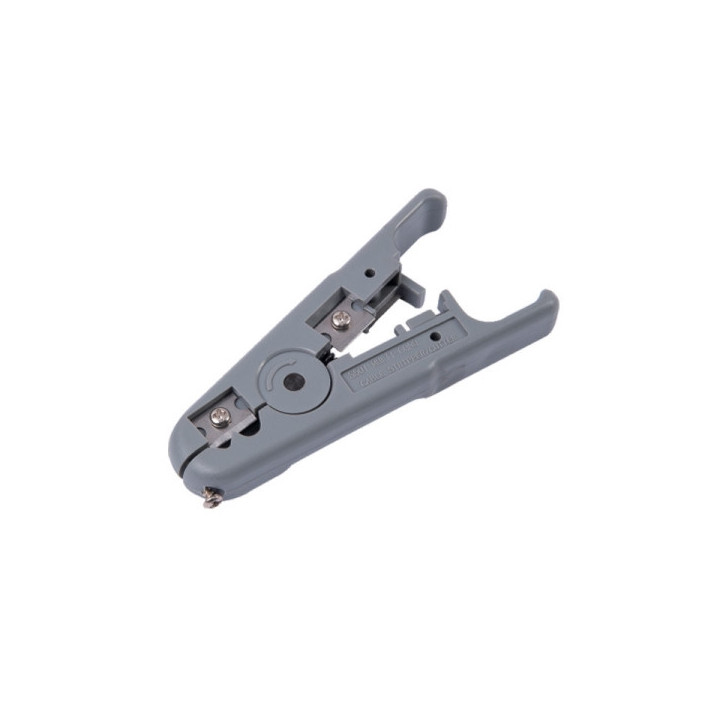 WP Herramienta Pelacables - Resorte de Apertura - Deslizador de Bloqueo - Color Gris