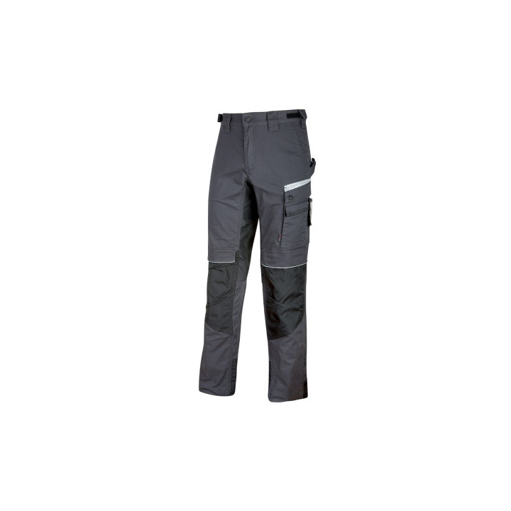Upower Flash Pantalones de Trabajo Confortables - Talla 44 - Bolsillos Multifuncionales