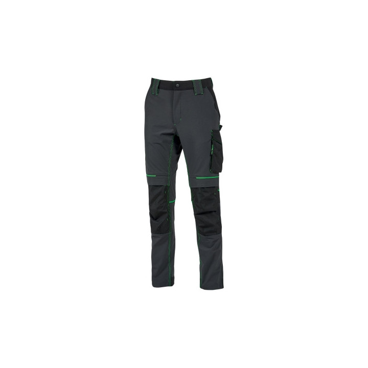 Upower Atom Pantalon de Tejido Elastico - Talla 2XL - Resistente al Agua