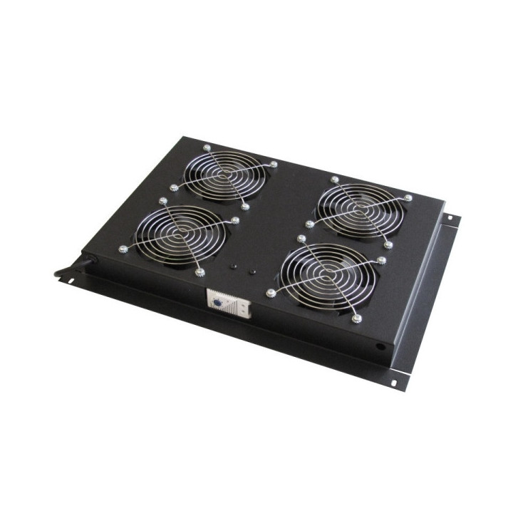 WP Termostato para Armarios de la Serie RSA con 4 Ventiladores - 475x55x750mm - Color Negro