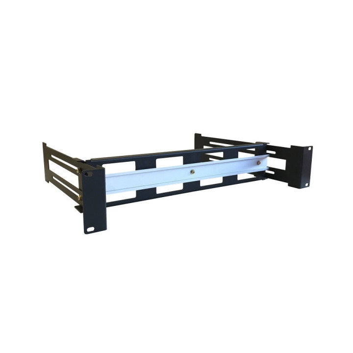 WP Rail para Equipo DIN 2U - 550x400x300mm - Color Negro
