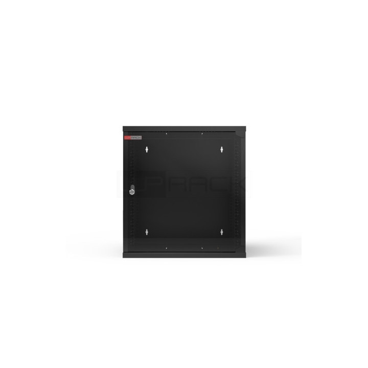 WP RWA-15604-B Armario Mural 15U - Puerta de Cristal - Cerradura de Seguridad - 540x450x720mm - Color Negro