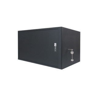 WP RWS-06504-B Armario Mural de Seguridad 6U - Puerta Corrediza - Antirrobo Clase RC4 - 560x400x400mm - Color Negro