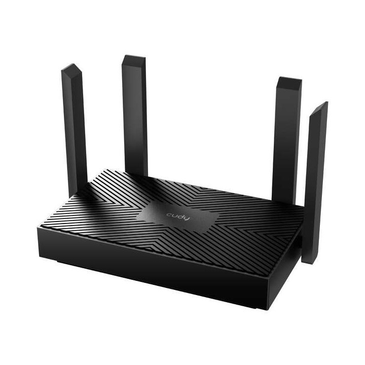 Cudy WR1500 Router WiFi AX1500 WiFi 6 Doble Banda - 1x Puerto Wan Gigabit y 3x Puertos Lan Gigabit - 4 Antenas Externas