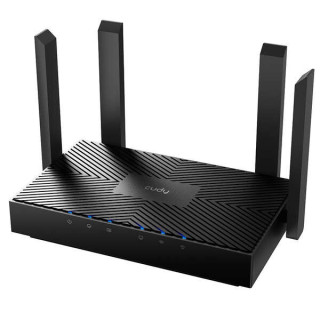 Cudy WR3000 Smart Router WiFi 6 AX3000 Doble Banda - 1x Puerto Wan 1000/100/10 Mbps y 3x Puertos Lan 1000/100/10 Mbps - 4 Anten