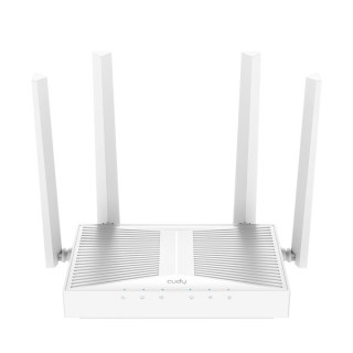 Cudy Router WiFi 6 Mesh Gigabit Dual Band AX3000 - Velocidad hasta 1000Mbps - 5 Puertos - 4 Antenas Fijas de 5dBi - Tecnologia
