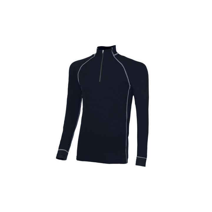 Upower Makalu Camiseta de Trabajo Tecnica - Talla 2XL - Cuello Alto con Cremallera