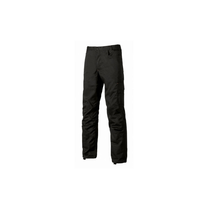 Upower Alfa Pantalon de Trabajo con Multiples Bolsillos - Talla 44 - Porta Martillo