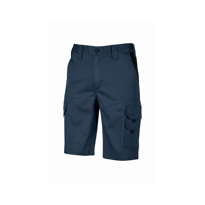 Upower Bonito Pantalones Cortos de Trabajo de Algodon Elastizado - Talla 2XL - Maxima Frescura y Comodidad