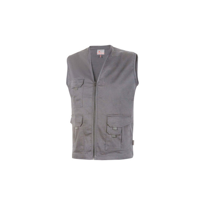 Upower Chica Chaleco Multibolsillos de Algodon Elastico - Talla 2XL - Ligero