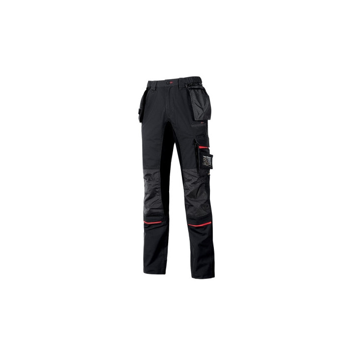 Upower Race Pantalon de Alta Calidad - Talla 44 - Multiples Bolsillos Desmontables