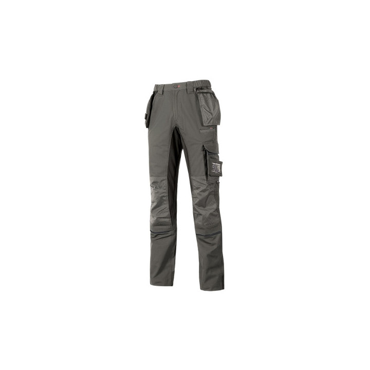 Upower Race Pantalon de Alta Calidad - Talla 44 - Multiples Bolsillos Desmontables