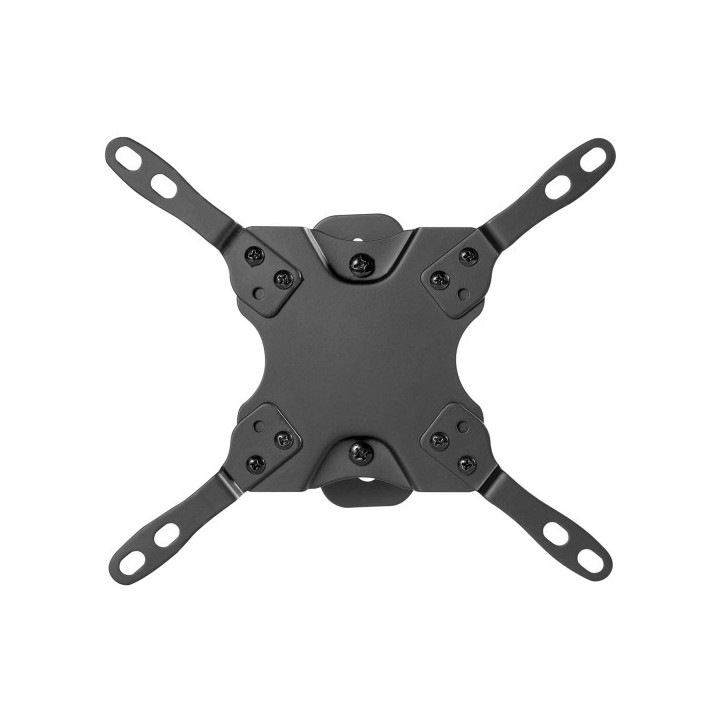 Aisens Soporte Eco Giratorio - Inclinable y Nivelable para Monitor/TV 20Kg (1 Pivote) de 13-42" - Color Negro