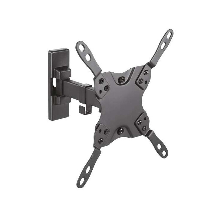 Aisens Soporte para TV Eco Giratorio - Inclinable y Nivelable (TV 13”-42” / 20kg) - Color Negro