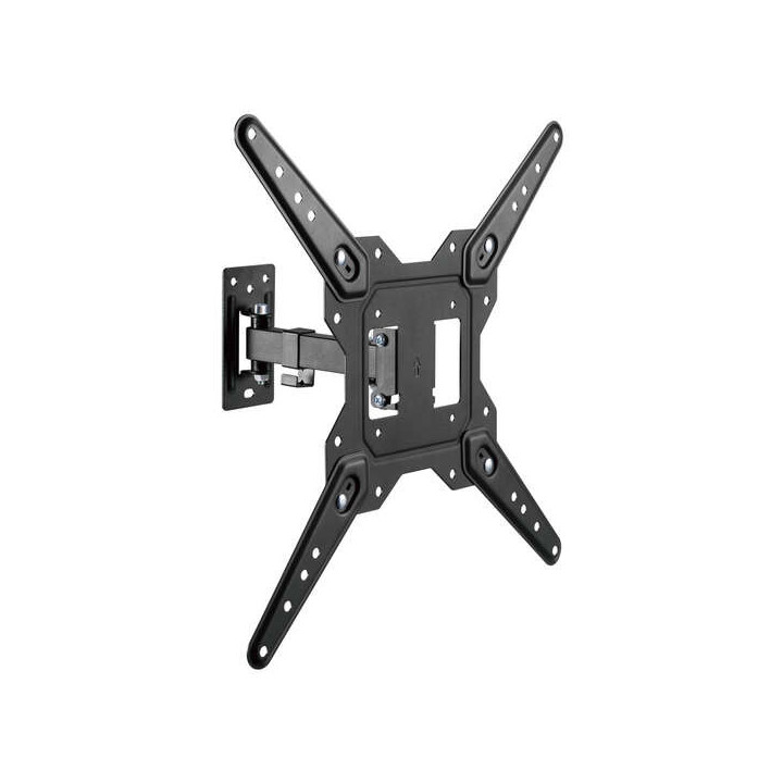 Aisens Soporte ECO Giratorio - Inclinable para Monitor/TV 30kg (2 Pivotes) de 23-55 - Color Negro