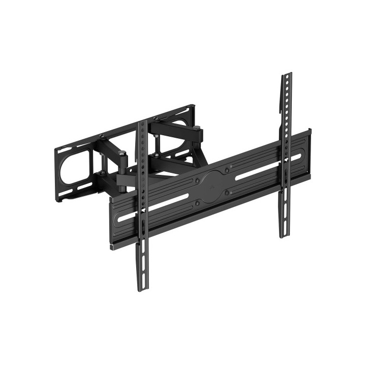 Aisens Soporte ECO Giratorio - Inclinable y Nivelable para Monitor/TV 40kg de 37-80 - Color Negro
