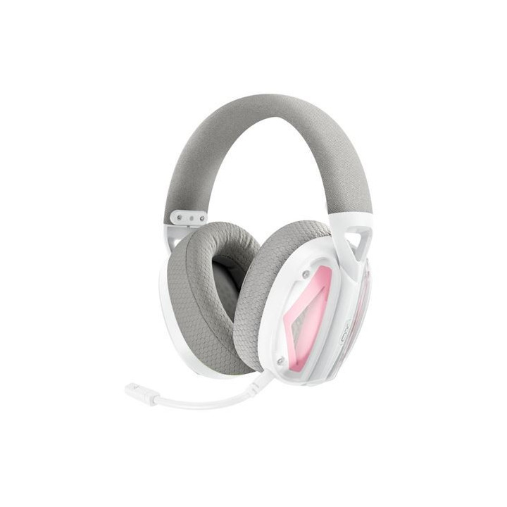 XO Auricular Gaming BE46 - Inalambricos - Microfono Ajustable - Multiplataforma - Color Blanco