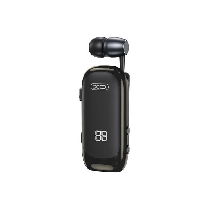 XO BE51 Auricular Bluetooth 5.4 con Microfono de Solapa - Cancelacion de Ruido ENC - Color Negro