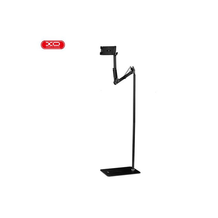 XO C137 Soporte de Suelo para Smartphone y Tablet - Ajustable - Color Negro