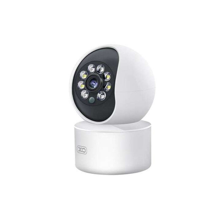 XO Camara de Seguridad Wifi - Resolucion 3mpx 2304x1296 - Deteccion de Movimiento 0-10m - Vision Nocturna - Intercomunicador de
