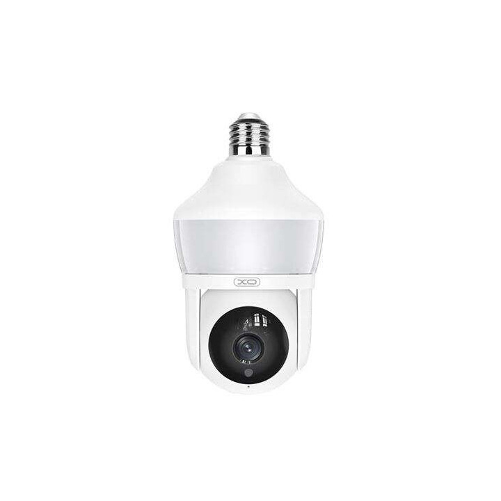XO Camara de Seguridad Wifi 3mpx - Deteccion de Movimiento 0-12m - Vision Nocturna - Intercomunicador Bidireccional - Grabacion