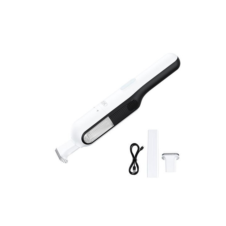 XO CZ020 Aspirador de Mano - Incluye Dos Bocas - Color Blanco