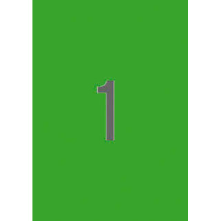 Apli Etiquetas Verdes Permanentes 210.0 x 297.0mm 20 Hojas