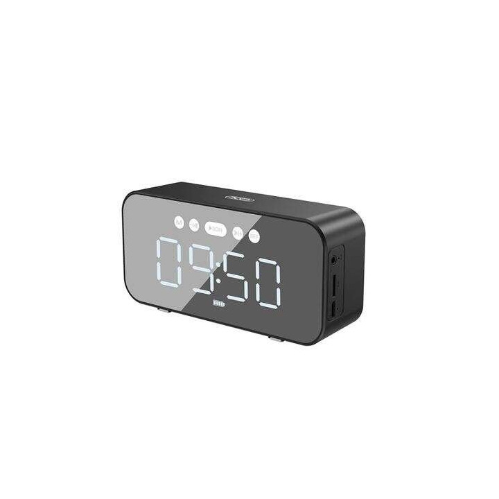 XO Altavoz Bluetooth Mirror Clock F41 - Color Negro