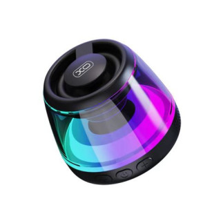 XO F62 Mini Altavoz Bluetooth Sobremesa - Bluetooth 5.3 - 5W - Base Magnetica - Colgador y Aro Magsafe - Iluminacion RGB - Colo
