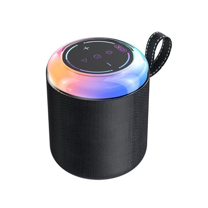 XO F67 Altavoz Bluetooth - LED RGB - Color Negro
