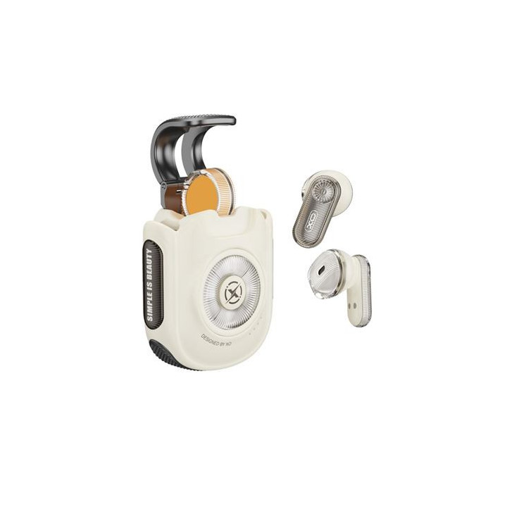 XO G39 Auriculares - Bluetooth 5.3 - TWS - Cancelacion de Ruido - Control Remoto para tus Videos y Fotos - Color Blanco