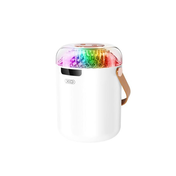 XO Hf13 Humidificador - 5 Modos de Pulverizacion - Bateria 500mAh - Capacidad 1.5L - RGB - Color Blanco