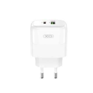 XO L138 Cargador de Pared 30W - USB-C y USB-A - Color Blanco