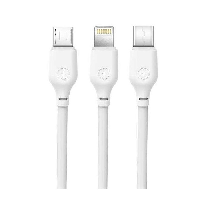 XO Cable de Carga Rapida 3 en 1 - Micro