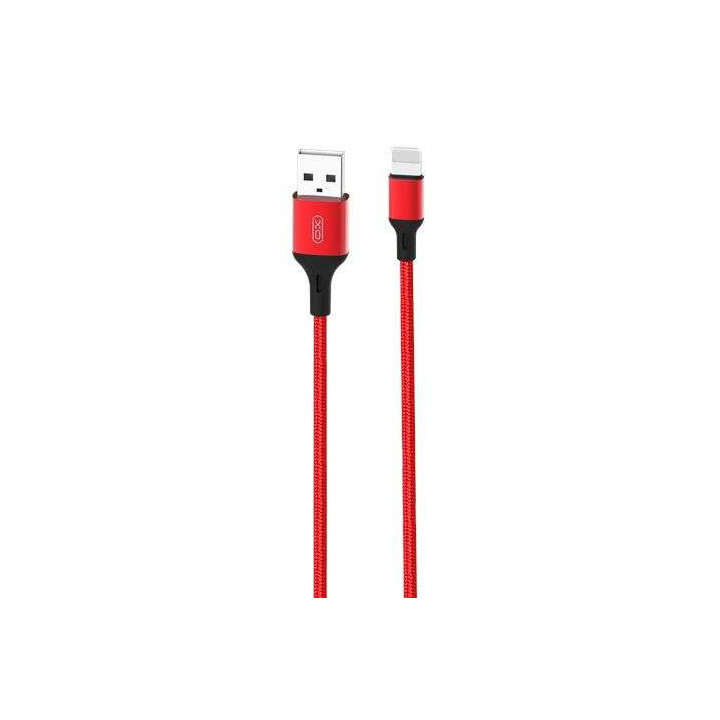 XO Cable NB143 Cordon USB - Lightning - 2.4A - 2m - Color Rojo