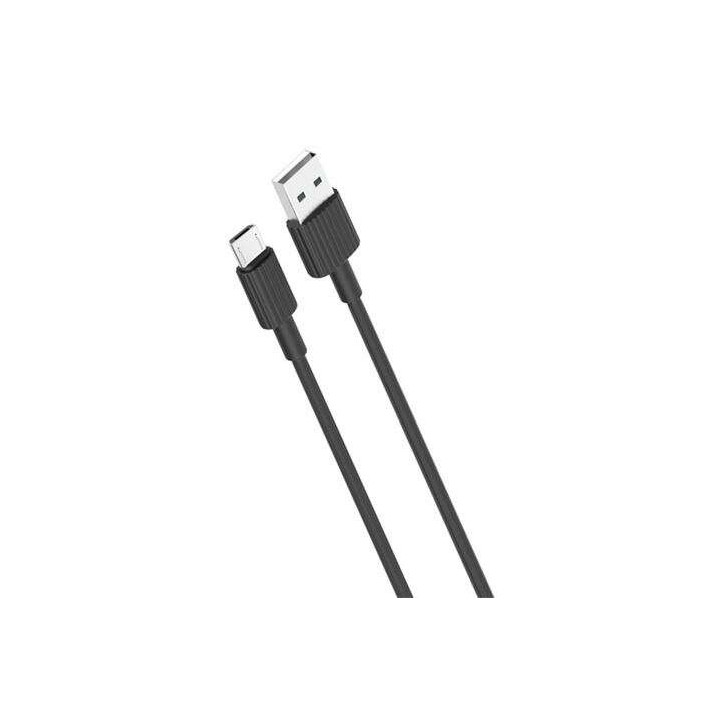 XO NB156 Cable USB-A Macho a MicroUSB 2.4A - Carga + Transmision de Datos Alta Velocidad - Longitud 1m