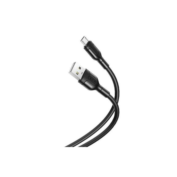 XO Cable de Carga y Transmision de Datos - Longitud 1m - Conector Micro USB - Silicona Suave y Duradera - Alta Velocidad 5V