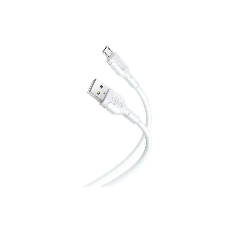 XO Cable de Carga y Transmision de Datos - Longitud 1m - Conector Micro USB - Silicona Suave y Duradera - Alta Velocidad 5V