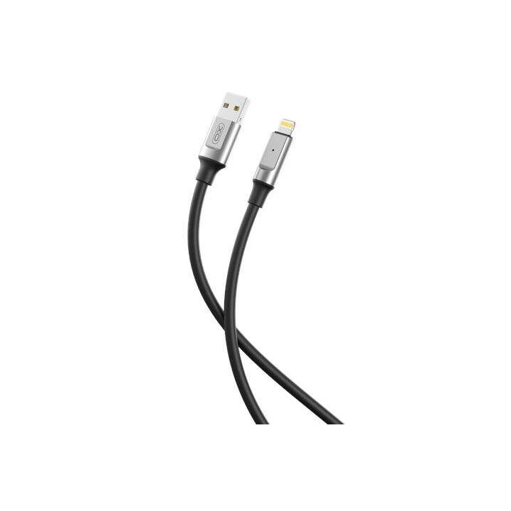 XO Cable NB251 Carga Rapida USB - Lightning - 6A - 1m - Color Negro