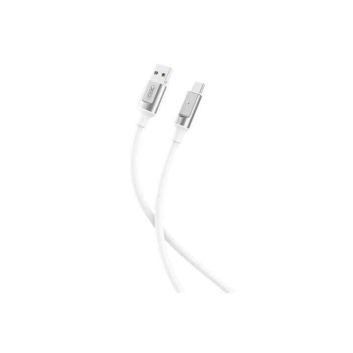 XO Cable NB251 Carga Rapida USB - Tipo C - 6A - 1m - Color Blanco
