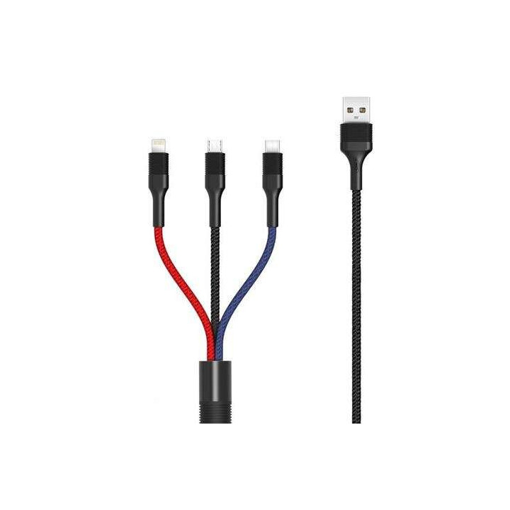 XO Cable Trenzado USB-A Macho a USB-C