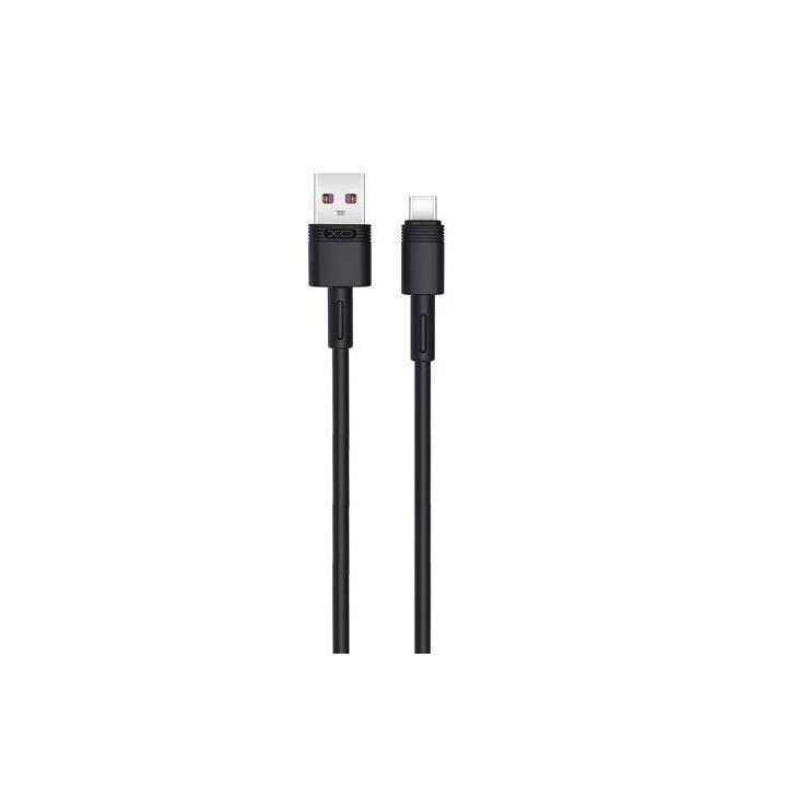 XO Cable USB-A Macho a USB-C Macho 5A - Carga Rapida + Transmision de Datos Alta Velocidad - Longitud 1m