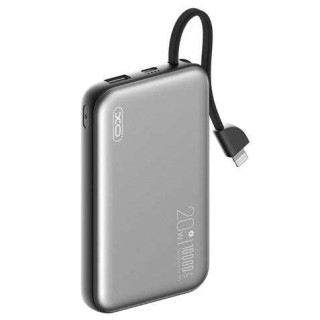 XO Powerbank 10000Mah - Carga Inalambrica - Salida USB-C 20W - Facil de Transportar - 600 Ciclos de Carga - Resistente - Color