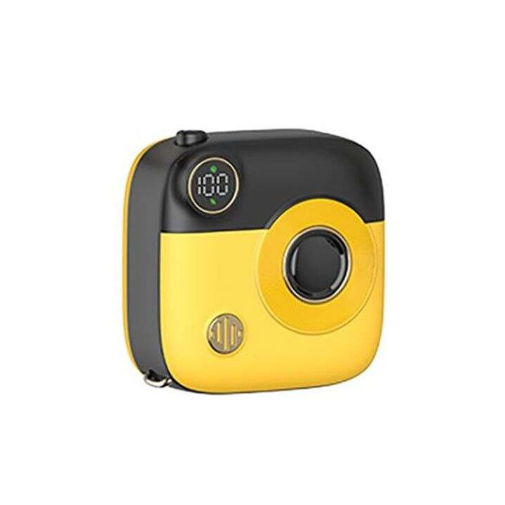 XO Powerbank 10000Mah - Conexion Magnetica - Carga Rapida - Dimensiones 68x68x28.2mm - Color Amarillo