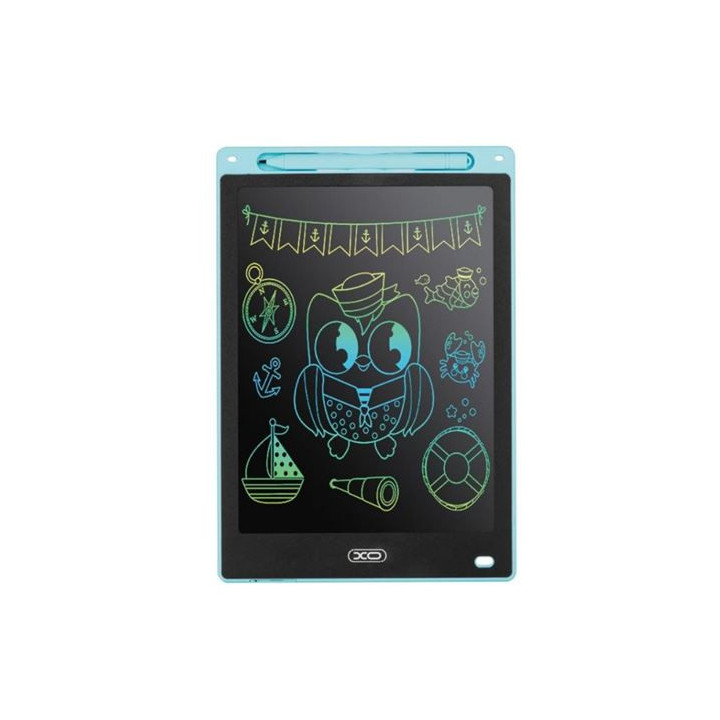 XO Tableta Digital - Pantalla 10" - Hueco Porta Lapiz - Borrado con un Solo Toque - Color Azul