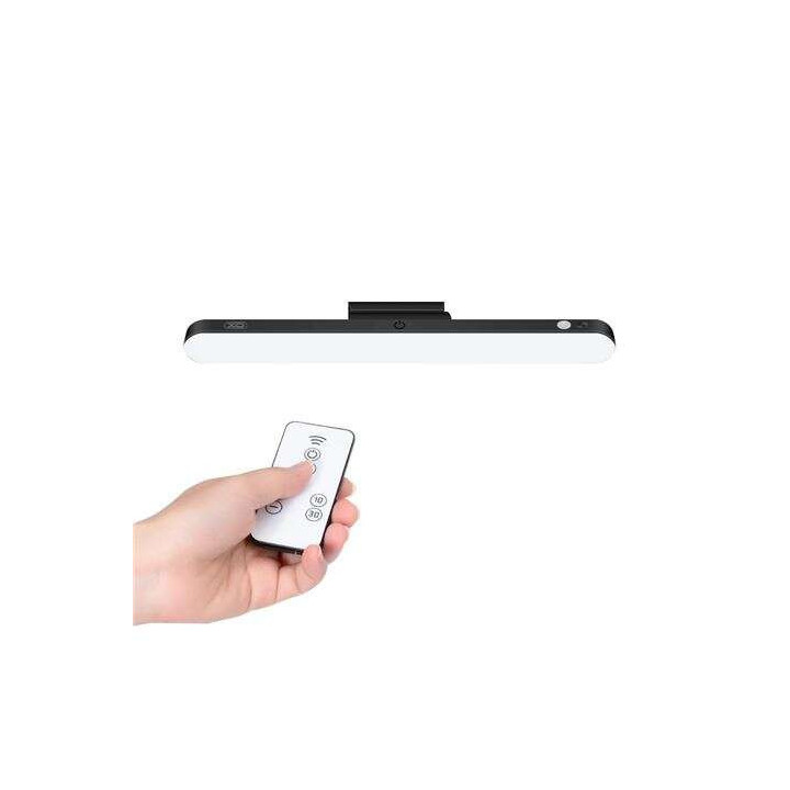 XO Lampara LED de Escritorio - Potencia 25W - Bateria 1200Mah - Ajuste Hasta 80º - Control Remoto - Regulacion de Potencia - L