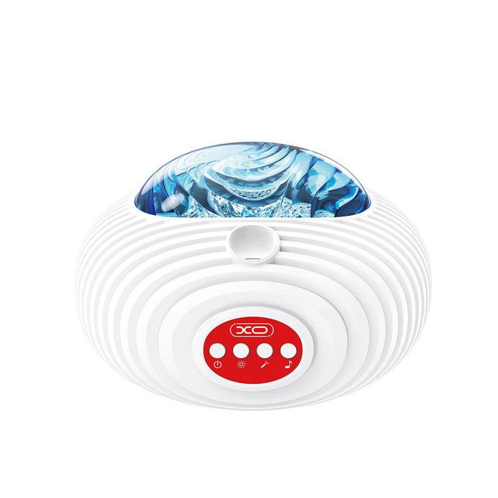 XO YH12 Lampara Proyector de Estrellas - Altavoz Bluetooth - Color Blanco
