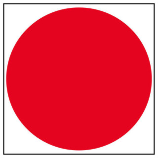 Apli Etiqueta Señalizacion Punto Rojo Especial Cristal 1 U.